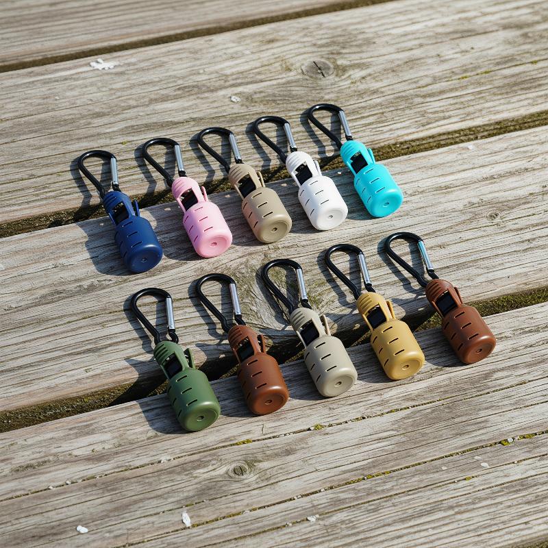 Fishing Hook Jig - イカジグ用保護カバー（カラビナ付き） ウェブフットタコエギフックカバー イカ傘型ルアーキャップ 釣り用エギングタックルパーツ