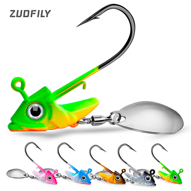 Fishing Hook Circle - 7g 10g 15g リードヘッドジグフック アンチウィード ソフトルアー