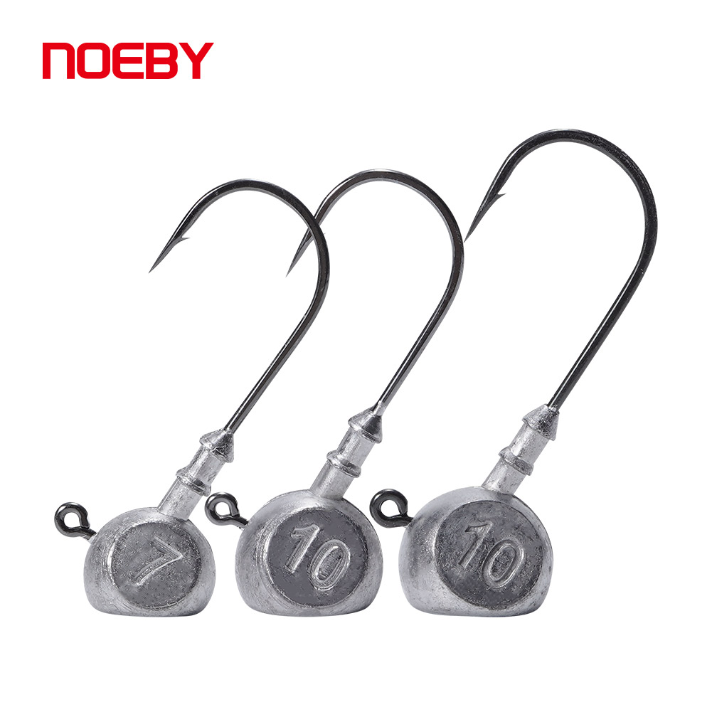 Noeby-パイクフィッシング用のジグヘッドフック,パイクシ - Fishing Hook Offset のレビューと価格