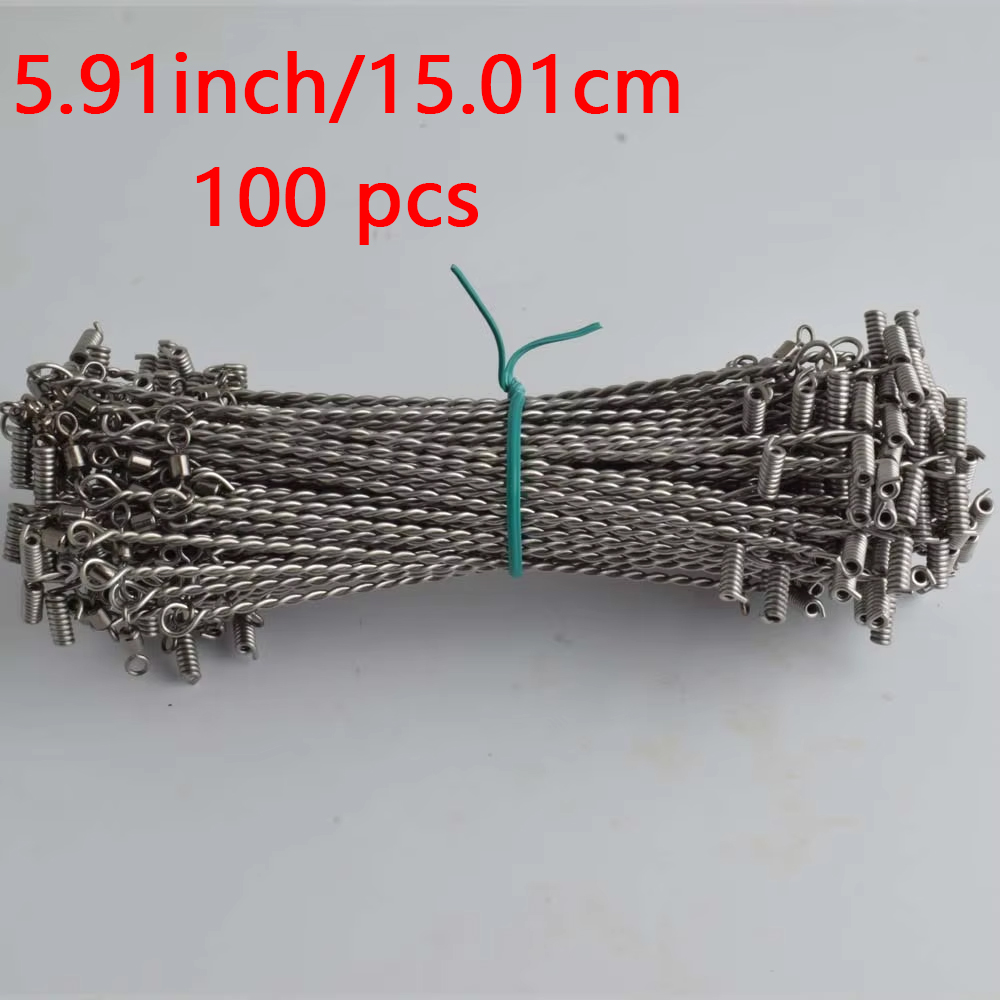 100個のバランスフックアーム、トラッキングリードアームコネ - Fishing Hook Stainless Steel のレビューと価格