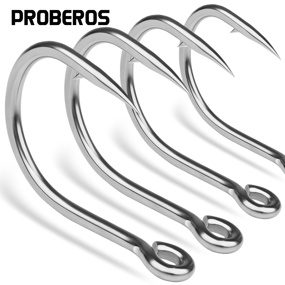 PROBEROS 10 ピース/ロット釣りフック海水高炭素鋼 - Fishing Hook Assortment のレビューと価格