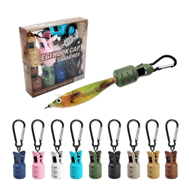 イカジグ用保護カバー（カラビナ付き） ウェブフットタコエギフ - Fishing Hook Jig のレビューと価格