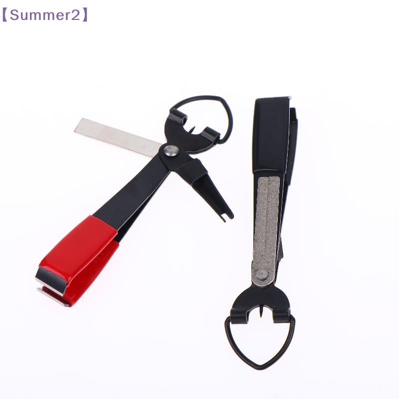 【Xia2】4 in 1 フィッシングツール クイックタイ  - Fishing Hook Sharpener のレビューと価格